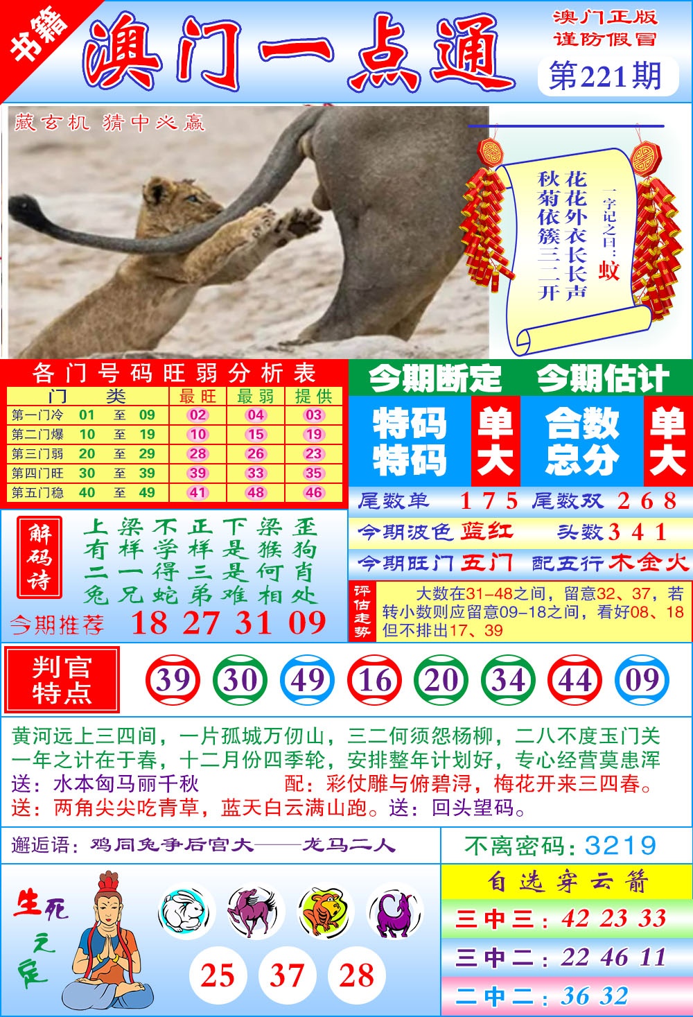 鸿运相随 第221期